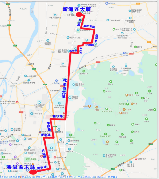 10月31日起，公交63路線正式開通運(yùn)行